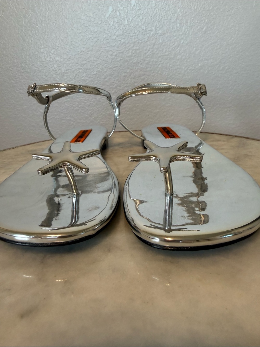 Simon Miller Silver Metallic Sandals Coastal - Picture 7 of 14